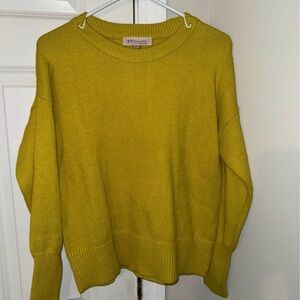 Philosophy Yellow Crew Neck Sweater